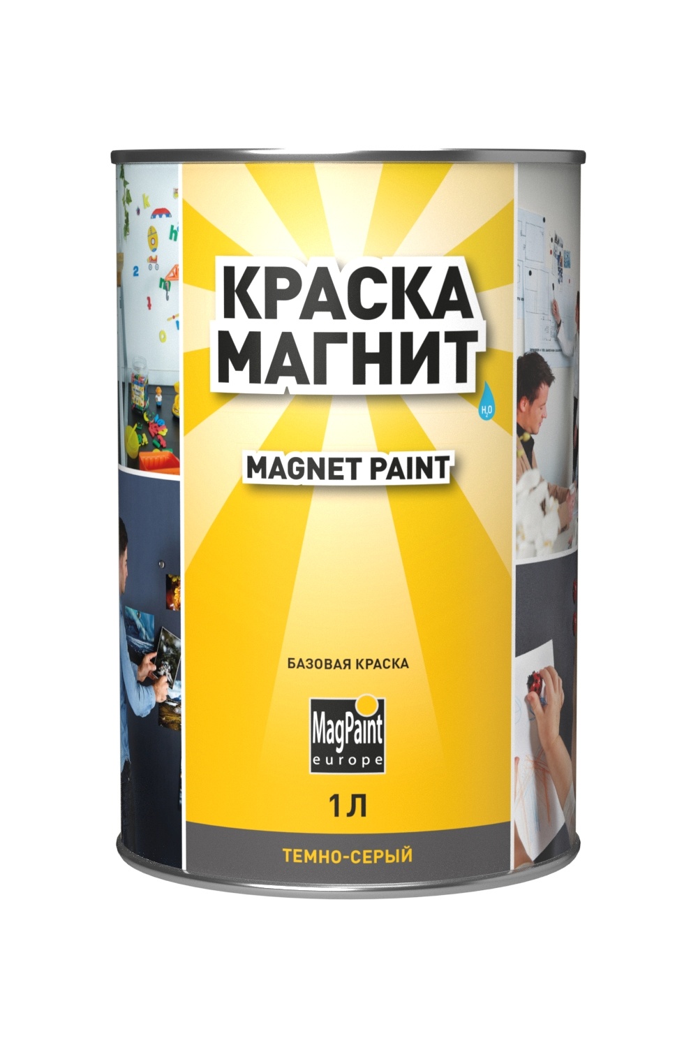 Магнитная краска MagPaint 1 л